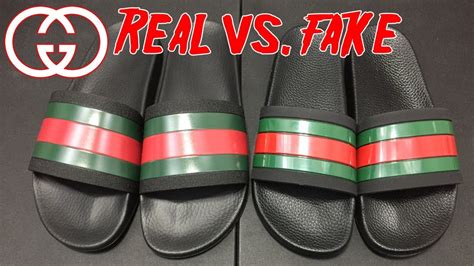 gucci slides men fake|How To Tell If Gucci Slides Are Real (4 Helpful Steps) .